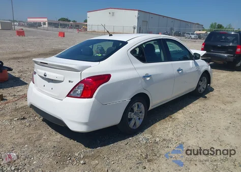 2017 Nissan Versa 1.6 Sv из США, поврежденный, VIN 3N1CN7AP2HK459945